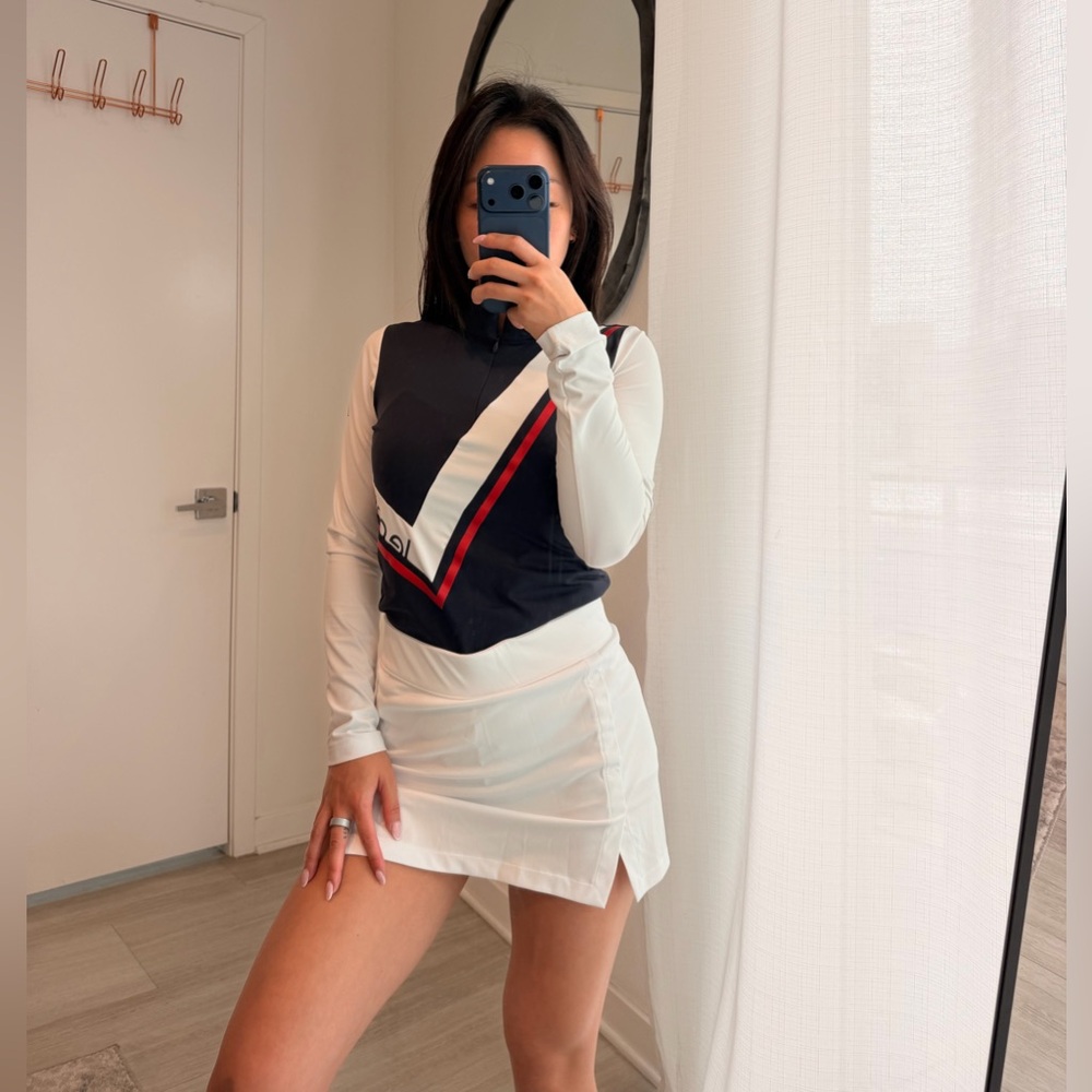 Le Coq Sportif Navy Golf top